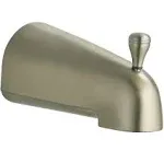 Kohler K-389-S-BN Diverter 4-7/16" Diverter Bath Spout with Slip-Fit Connection, Vibrant Brushed Nickel