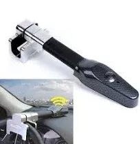 Amorin Steering Wheel Lock with Alarm and Light Car Security Products Anti Theft