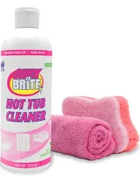 Heavyduty Hot Tub Cleaner With Sponge And Cloth 16 Ounces