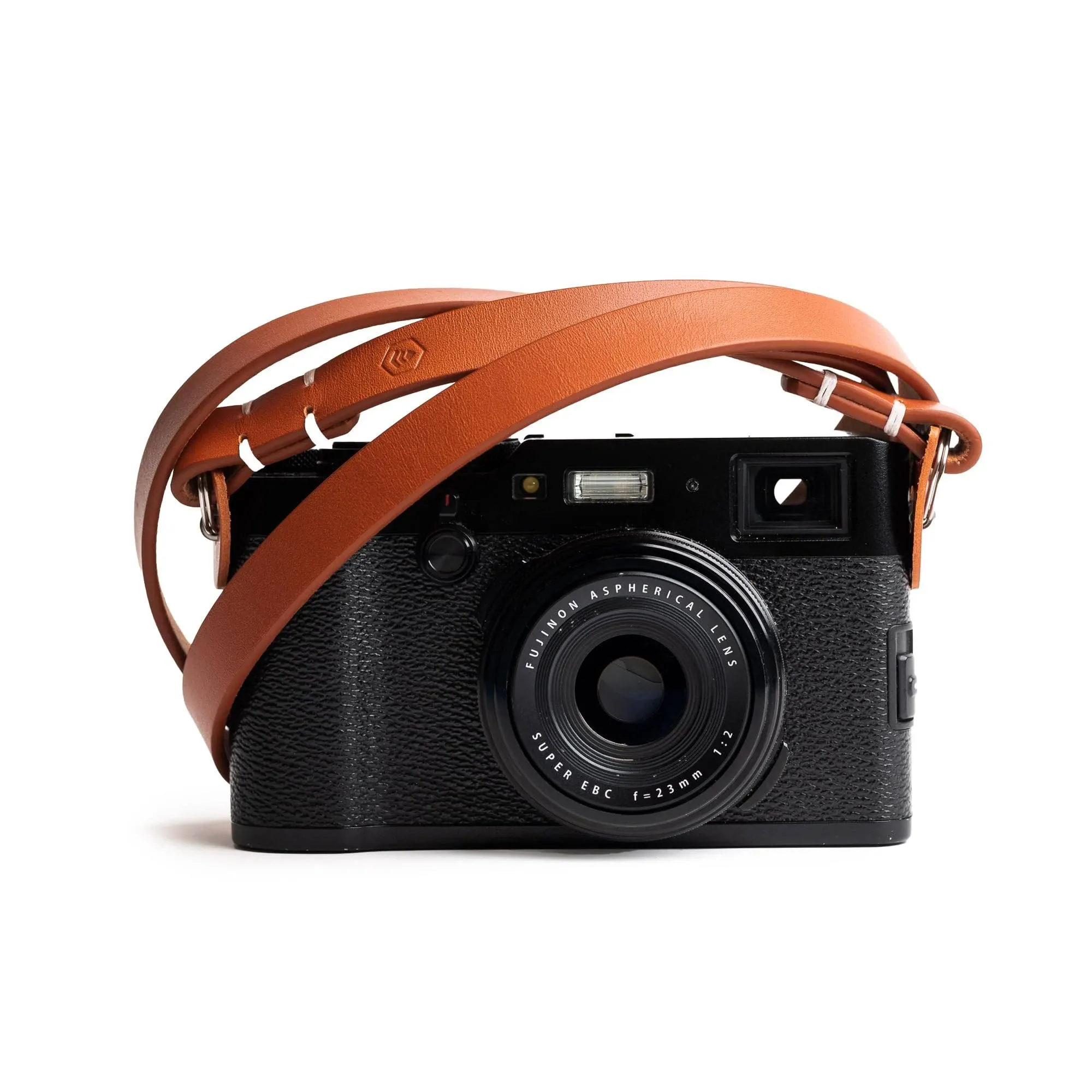 Evergreen Leather Camera Strap, Tan