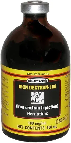 Iron-100 Injectable, 100 ml vial