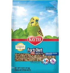 Kaytee Forti-Diet Pro Health Parakeet Food - 2 lbs - USA SELLER, FAST SHIPPING