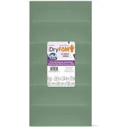 Green - Dry Foam Blocks 6/Pkg - Floracraft