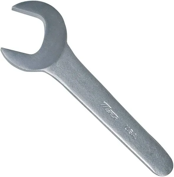 Martin Tools 1240 Angle Service Wrenches, 1 1/4 in Opening, 2 1/16 in x 7 in, Chrome