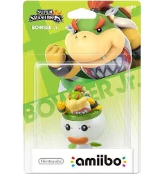 Bowser jr. amiibo Super Smash Series Nintendo New in Box NIB