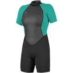 O'Neill Women's Reactor II 2mm Back Zip Spring Wetsuit Black 14