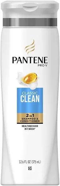 Pantene Pro-V Classic Clean 2in1 Shampoo + Conditioner, 27.7 oz Achieve salon-q