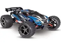 Traxxas - 1/16 Scale E-Revo VXL: 4x4 Brushless Monster Truck w/USB-C (Blue)