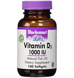 Bluebonnet 1000 IU Vitamin D3