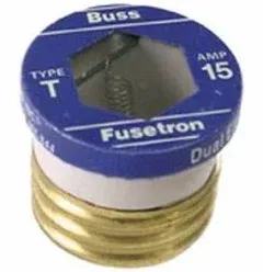 Cooper Bussmann BP/T-15 Type T Plug Fuse