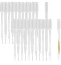 300 Pack 3ML Plastic Transfer Pipettes Eye Dropper