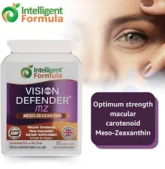 VISION DEFENDER MZ - Meso-Zeaxanthin Macular Health Eye Care Vegan 90 Capsules   | eBay