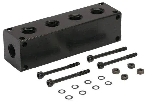 Viair 92820 6-Port Billet Manifold & Bracket