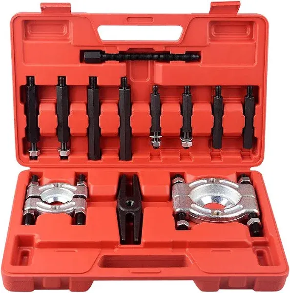 12pcs , Heavy Duty 5 Ton Capacity 2&#034; and 3&#034; Bearings Splitters Puller Kit