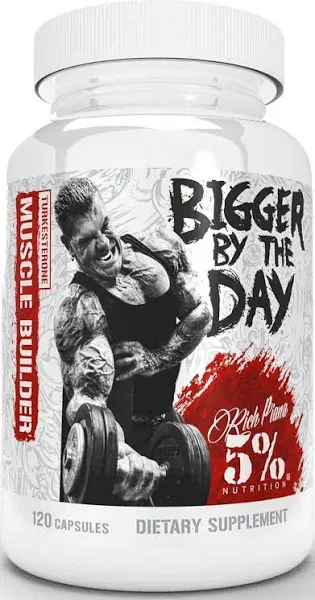 5% Nutrition - BIGGER BY THE DAY - 120 Capsules