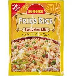 Sunbird Fried Rice Mix, 0.75 Ounce, (Pack of 6) by Sun Bird