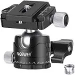 Neewer Professional 28Mm Low Profile Tripod Ball Head With 360°, Max Load: 5 Kg