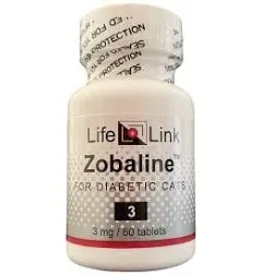 LifeLink's Zobaline for Cats 3mg x 60 Tablets