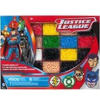 80-54176 PERLER FUSED BEAD KIT 4500PC DELUXE JUSTICE LEAGUE