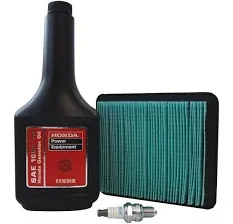 HONDA 670365-TUK929 TUNE UP KIT LAWNMOWER FILTER, PLUG, OIL for GC/GCV Engines