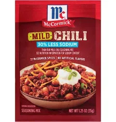 McCormick Chili Mild Seasoning Mix