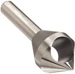 KEO 53521 Cobalt Steel Single-End Countersink, Uncoated (Bright) Finish, 90 D...