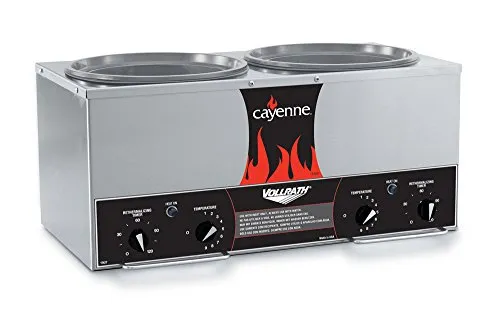 Vollrath Cayenne Twin Well Countertop Cooker/Warmer 72029