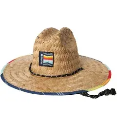 Hurley Men's Straw Hat - Channel Islands Lifeguard Straw Sun Hat