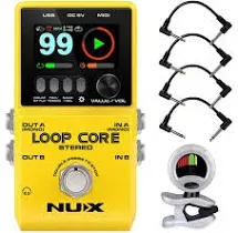 Nux Loop Core Stereo Guitar Looper Pedal