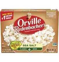 Orville Redenbacher's Avocado Oil Sea Salt Microwave Popcorn