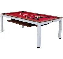 Playcraft Glacier 7' Pool Table with Dining Top