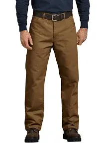 Dickies Men's Relaxed Fit Straight-Leg Duck Carpenter Jean