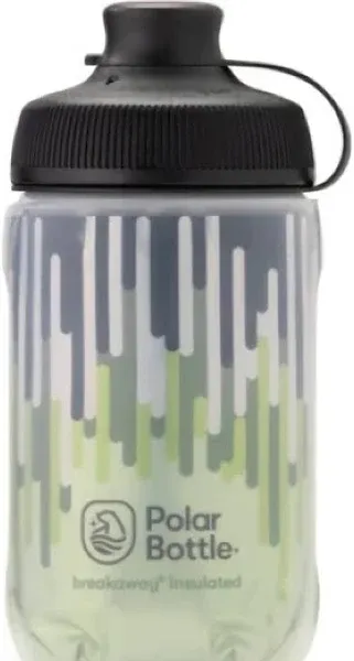 Polar Bottles Breakaway® Muck Insulated Shatter Water Bottle - 12oz - Forest-Lightning