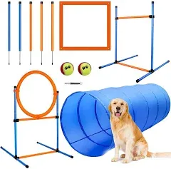 JMMPOO Dog Agility Training Equipment