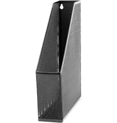 U Brands Mesh Steel Magazine File Holder