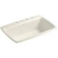 Kohler Cape Dory 33" Top-Mount Single-Bowl Kitchen Sink