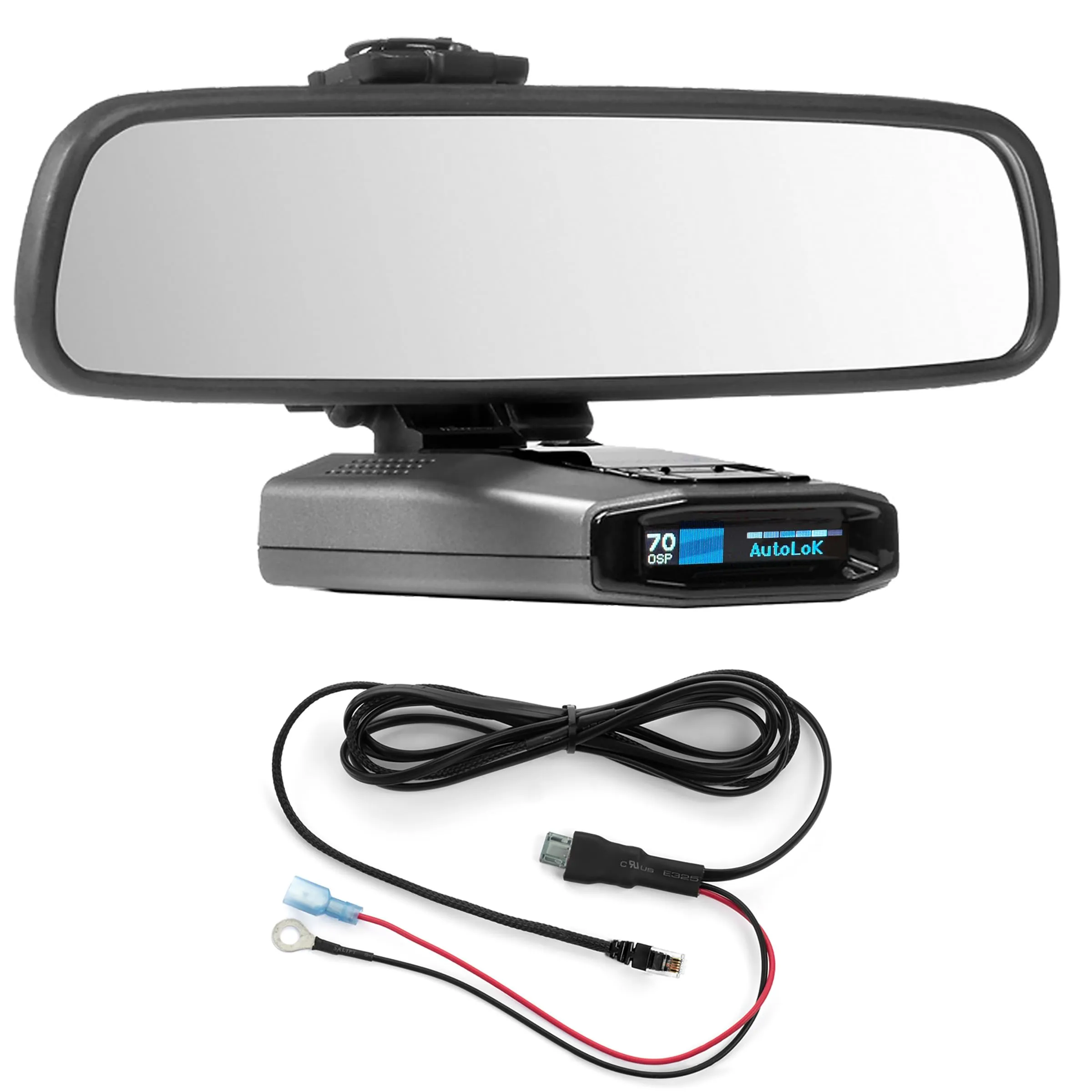 Radar Mount Mirror Mount + Direct Wire for Escort Radar Detectors - Max 360c MAXCAM Max3 (3001207)