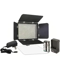 Vidpro LED-330X Variable-Color On-Camera LED Video Light Kit