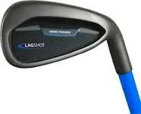 Lag Shot 7 Iron Golf Club Swing Trainer Stick