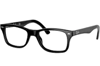 RAY-BAN RB5228 2000 50mm Shiny Black Eyeglasses Frames Unisex Excellent!