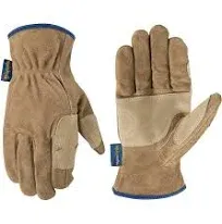 Wells Lamont mens Work Gloves, Tan, Large Pack of 1 US