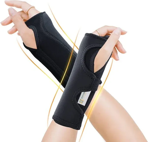 Yutang Wrist Brace for Carpal Tunnel Night Sleep Wrist Support Brace