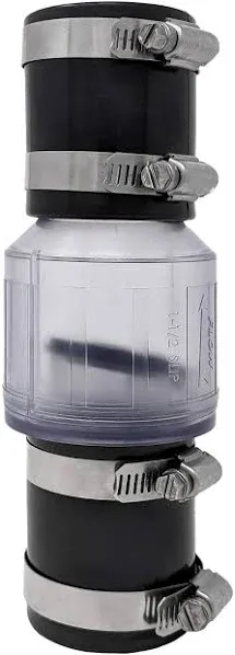 Pumpspy Silent Clear Check Valve CV-150