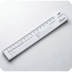 Medline Educare Wound Ruler, Pack of 250