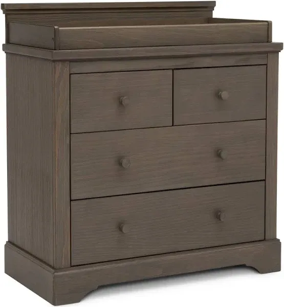 Paloma 4 Drawer Dresser with Changing Top and Interlocking Drawers