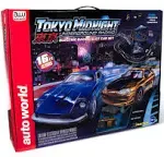 Auto World Tokyo Midnight Underground 16&#039; HO Slot Car Race Set Supra RDZSRS342