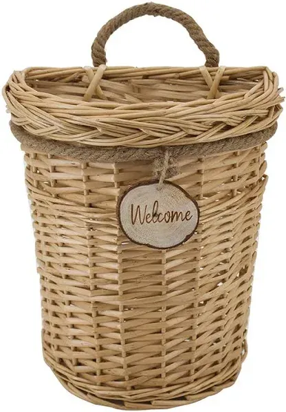 SHCMSADO Woven Wicker Hanging Basket