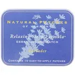 Natural Patches of Vermont Essential Oil Patches Lavender Sleep Aid 10