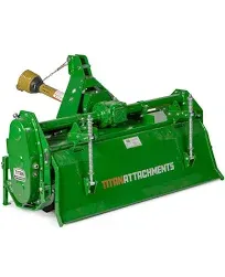 Titan Attachments 3 Point 48&#034; Rotary Tiller Attachment Fits Cat 1 Tractors